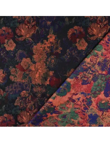 Fleurs Multicolore au Mètre | Zephyr Tissus