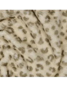 Peau d'animal Beige au Mètre | Zephyr Tissus