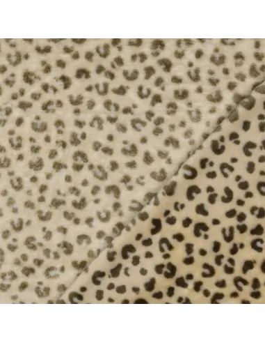 Peau d'animal Beige au Mètre | Zephyr Tissus