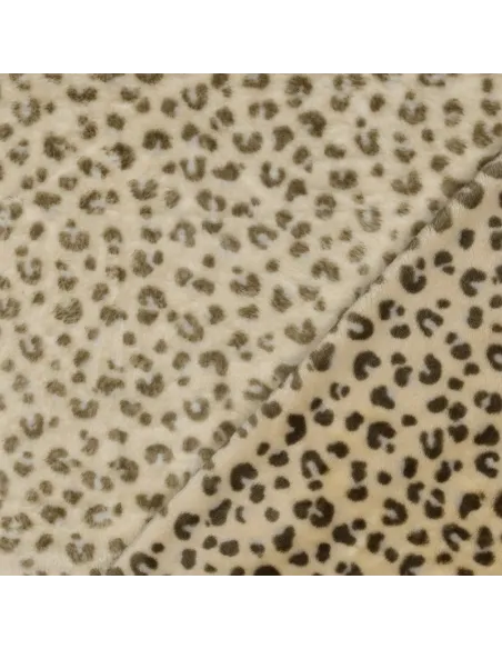 Peau d'animal Beige au Mètre | Zephyr Tissus