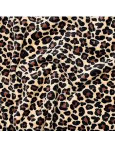 Peau d'animal Beige au Mètre | Zephyr Tissus