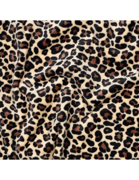 Peau d'animal Beige au Mètre | Zephyr Tissus