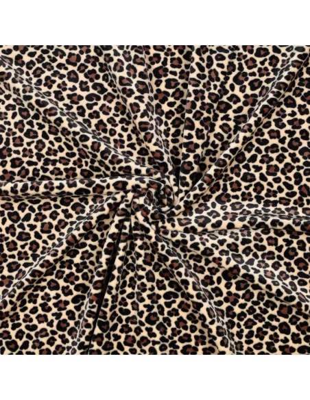 Peau d'animal Beige au Mètre | Zephyr Tissus