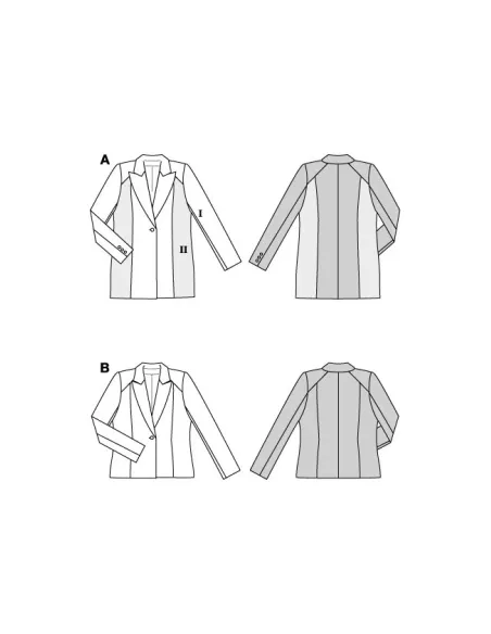 Patron Burda Blazer | Zephyr Tissus