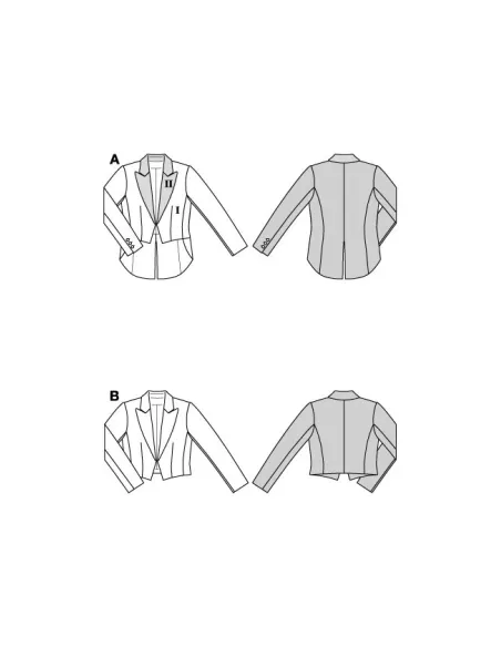 Patron Burda Blazer | Zephyr Tissus