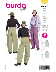 Patron Burda Pantalon | Zephyr Tissus