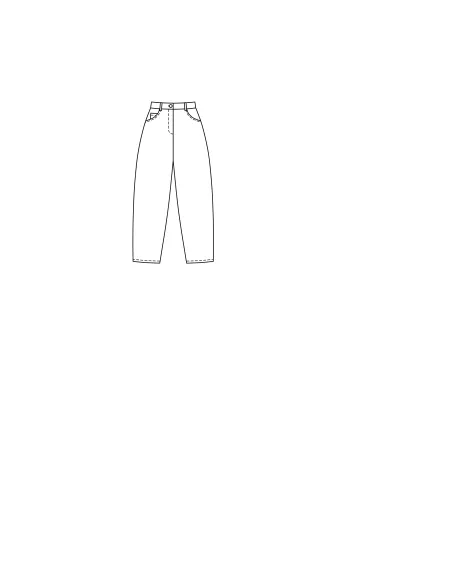 Patron Burda Pantalon | Zephyr Tissus