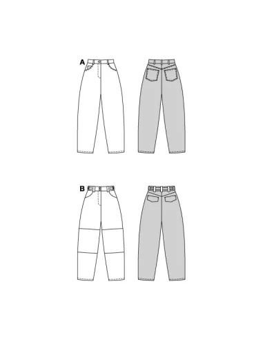 Patron Burda Pantalon | Zephyr Tissus