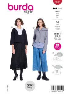 Patron Burda Pull & Top | Zephyr Tissus
