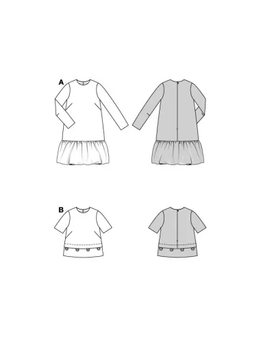 Patron Burda Robe & Chemise | Zephyr Tissus