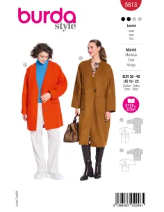 Patron Burda Veste & Manteau | Zephyr Tissus