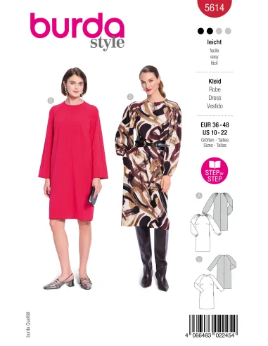 Patron Burda Robe | Zephyr Tissus