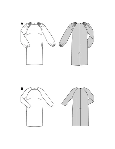 Patron Burda Robe | Zephyr Tissus