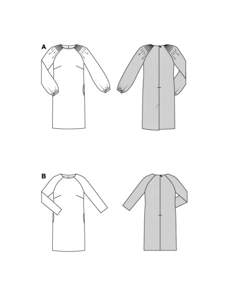 Patron Burda Robe | Zephyr Tissus