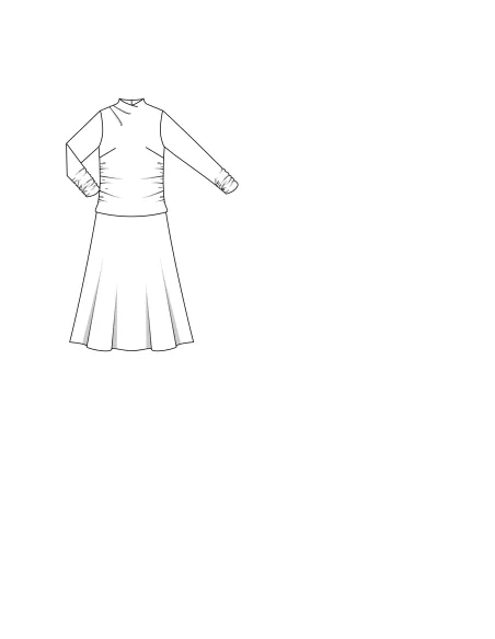 Patron Burda Robe & Top | Zephyr Tissus