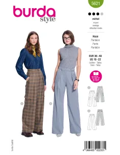 Patron Burda Pantalon | Zephyr Tissus
