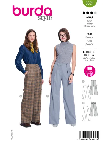 Patron Burda Pantalon | Zephyr Tissus