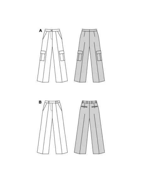 Patron Burda Pantalon | Zephyr Tissus