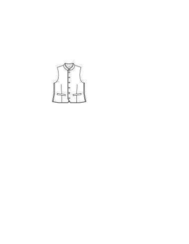 Patron Burda Gilet traditionnel | Zephyr Tissus