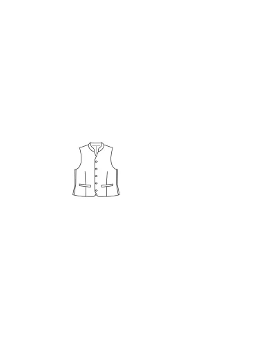 Patron Burda Gilet traditionnel | Zephyr Tissus