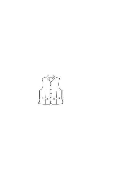 Patron Burda Gilet traditionnel | Zephyr Tissus