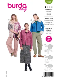 Patron Burda Chemisier & Veste | Zephyr Tissus