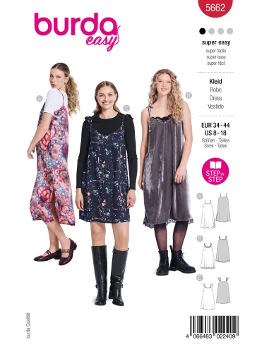 Patron Burda Robe | Zephyr Tissus