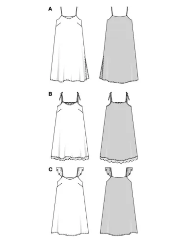 Patron Burda Robe | Zephyr Tissus
