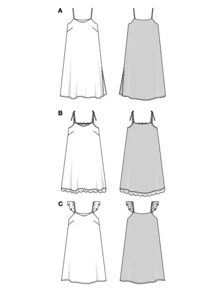 Patron Burda Robe | Zephyr Tissus