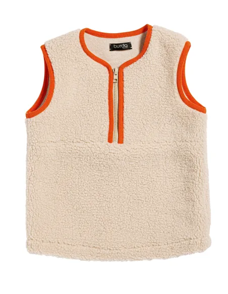 Patron Burda Pull & Gilet | Zephyr Tissus