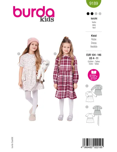 Patron Burda Robe | Zephyr Tissus