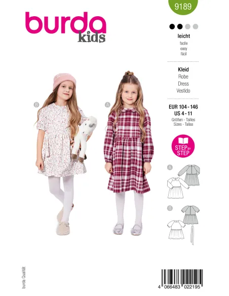 Patron Burda Robe | Zephyr Tissus