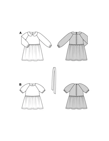 Patron Burda Robe | Zephyr Tissus