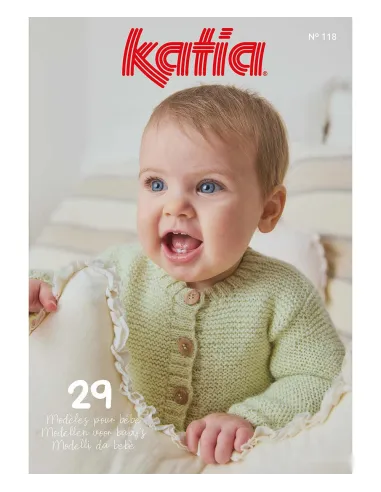 Catalogue Katia Layette 118, 29 modèles, Automne/Hiver