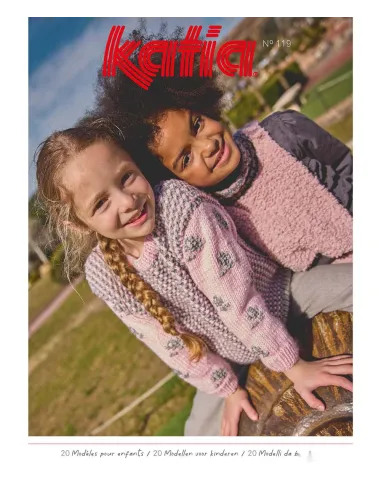 Catalogue Katia Enfant 119, 20 modèles filles et garçons,