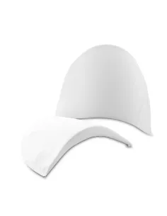 Épaulettes « demi-lune » M-L, blanc 2