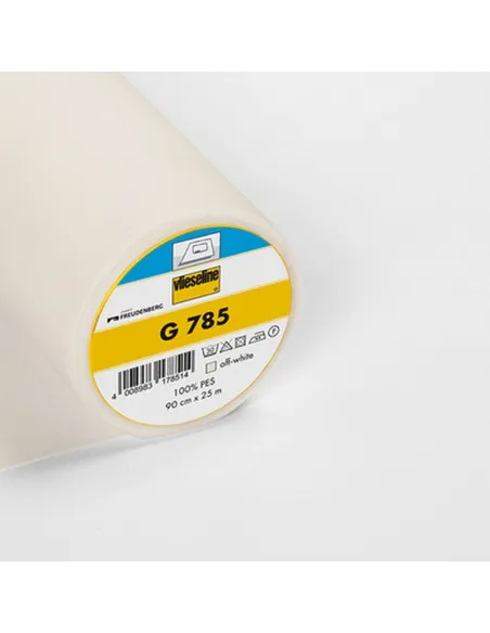 Entoilage tissé thermocollant Vlieseline G785 blanc