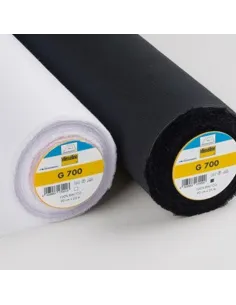 Entoilage tissé thermocollant G700 blanc 2