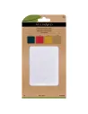 Papier carbone Milward, Couture 23 x 28 cm, 5 feuilles (2 blanc, 1 bleu, 1 rouge, 1 jaune)