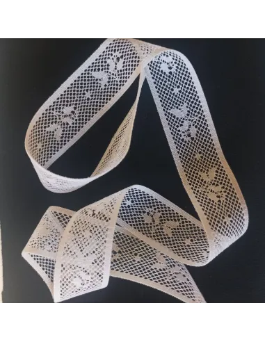 Ruban dentelle entre-deux