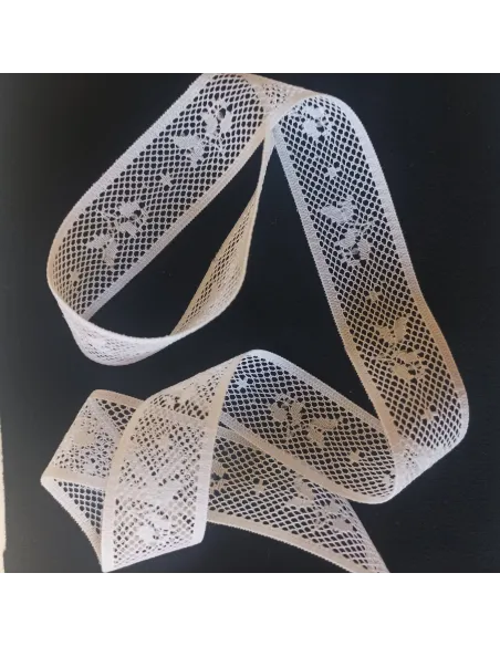 Ruban dentelle entre-deux