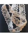 Ruban dentelle crème