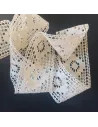 Ruban dentelle crème