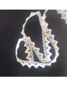 Ruban dentelle blanc