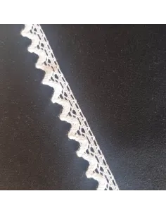 Ruban dentelle blanc 2