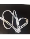 Ruban dentelle blanc