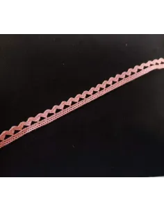 Ruban dentelle rose 2