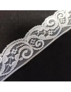 Ruban dentelle blanc 2