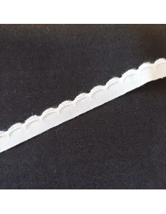 Galon festonné blanc 2