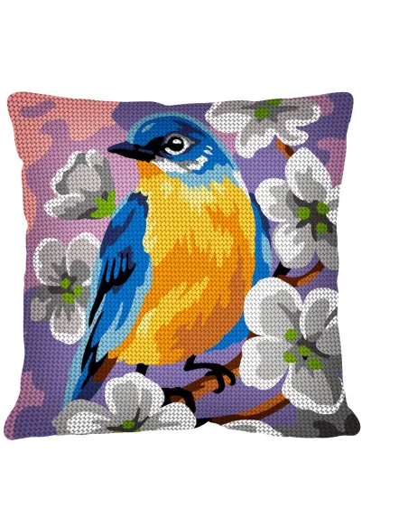 Kit coussin : 50x50 : N20 -bleu rose- coussin